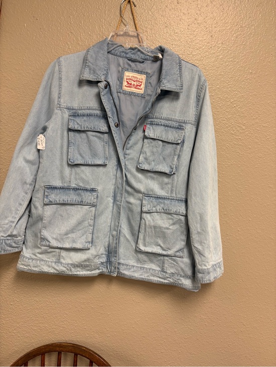 Levi's Jackets & Blazers - Levi's Light Blue Denim Four-Pocket Jacket